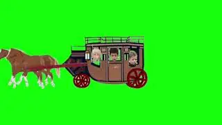 horse carriage 🚃 horse racing 🏇 free copyright green screen video 🐴 horse cartoon character video