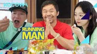 Enjoy lunch at Manny Pacquiaos house today! | Running Man E651 | KOCOWA+ [ENG SUB]