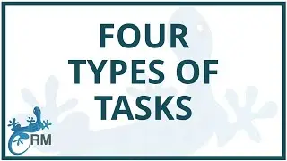 The 4 Task Types | How to Categorise Your To-Do List for Maximum Productivity