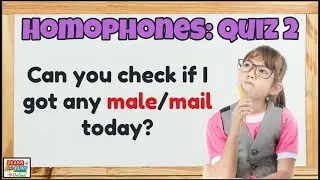 Homophones Quiz 2 for Kids