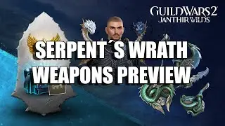 Guild Wars 2 - Janthir Wilds Expansion Skins (Serpent's Wrath /Eldritch Horror and more )