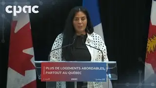 Les gouv. du Canada et du Québec font une annonce en matière de logement à Montréal – 30 août 2024