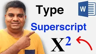 How To Superscript In Word Online