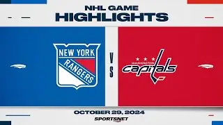 NHL Highlights | Rangers vs. Capitals - October 29, 2024