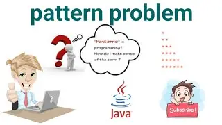 Pattern problem :-1