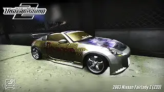 NFS Underground 2 - 2003 Nissan Fairlady Z (Z33) - Extra Customization Showcase