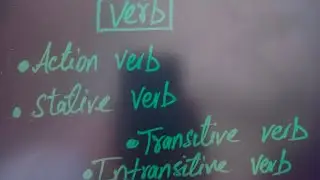 verb Stative verb #actionverb #transitiveverbs #intransitiveverbs