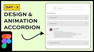 Day 3- Accordion UI Design and Animation