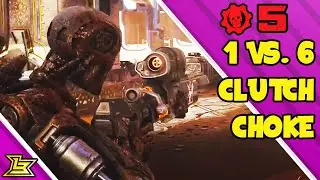 Gears 5 - 1v6 Clutch CHOKE on Vasgar (Gears 5 Multiplayer Gameplay)