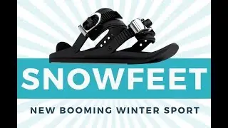 Game-Changing Winter Sport Takes the World by Storm | Snowfeet | Mini Ski Skates | Shortest Ski