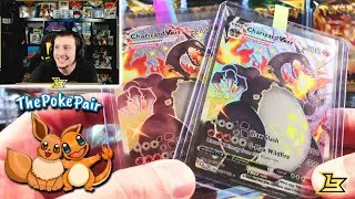 Pulling BACK TO BACK SHINY CHARIZARD VMAX from SHINING FATES in 2022 (Pokemon Cards Opening)