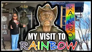 My Visit to The Rainbow Bar & Grill! The Lemmy Statue!