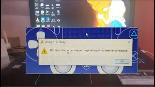 The device has either stopped responding or has been disconnected Fix