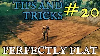 Valheim Tips and Tricks #20 - How to get perfectly flat ground