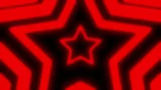 Black and Red Y2k Neon LED Lights Star Background || 1 Hour Looped HD