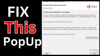 How To Fix Microsoft Office 2016 Activation Wizard Keeps Popping Up