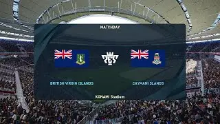 British Virgin Islands vs Cayman Islands (04/09/2024) CONCACAF Nations League PES 2021