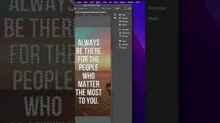 Remove TEXT on an image 🔥 Photoshop Tip! #shorts