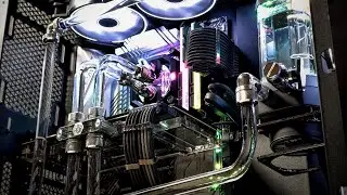 $3,000 Custom Loop WaterCooled PC leaked!!! Can we fix it?