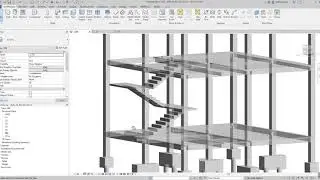 How to Model Stair in Revit Structure