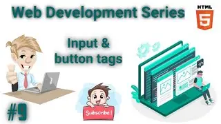 Html button & input Tags in hindi ll Chapter 9 ll Special for CS Students (B.tech/BCA)