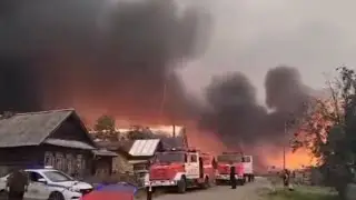 Срочно пожар Свердловской области 12.07.2023