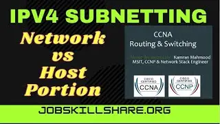 Network vs host portion - CCNA Training Program