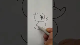 как нарисовать🦆