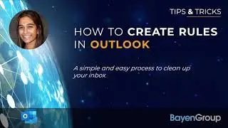 Creating Rules in Outlook