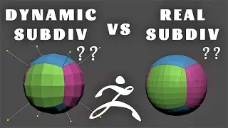 Dynamic Subdivisons vs Real Subdivisions in ZBRUSH | Which should you use?