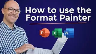 How to use the Format Painter (to save a TON of time)