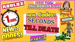 ⏱️ 🔪 ROBLOX Seconds Till Death Codes (Part 2) in ⏱️ 60 Seconds! New Update September All codes  ⚡