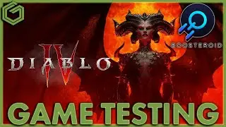 Diablo 4 - Boosteroid Cloud Gaming - PC APP 1080P 60FPS Gameplay Test