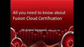 All you need to know about Oracle Fusion Cloud certification