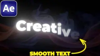 SMOOTH TEXT Animation in After Effects