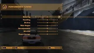 NFS Most Wanted - What Happens If You Select Too Low or High Values in Performance Tuning?