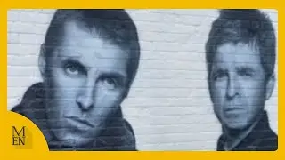 'Incredible' Oasis mural unveiled near Heaton Park