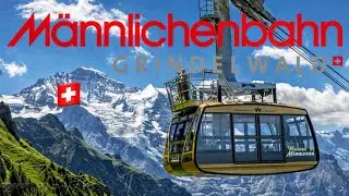 Wengen- Mannlichenbahn 🇨🇭Switzerland || Cable Car 🚡 Travel Guide