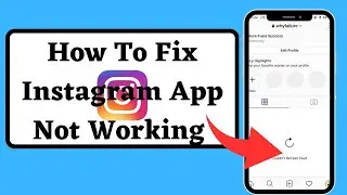 Fixed✅ Instagram not working 2023 | Instagram not opening | Instagram not responding | iPhone | 2023