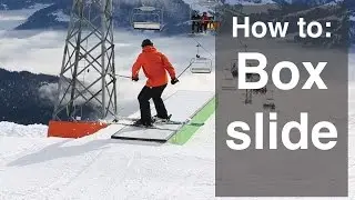 How To Box Slide on Skis