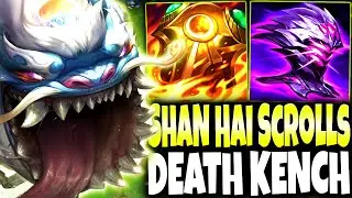 New Tahm kench Shan Hai Scrolls Skin is GODLIKE: FOODS vs My IMMORTAL BUILD 🔥 - League of Legends