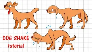 DOG Shaking - Animation Tutorial