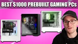 The Best Prebuilt Gaming PCs under $1000! - February 2024 Round Up