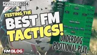 FM24 Tactics - UNDERDOG Positional Play 4-3-3 Tactic | The Best Tactics of Football Manager 2024