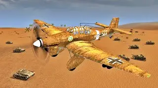 DESERT AIR COMBAT | Call to Arms - Gates of Hell: Ostfront