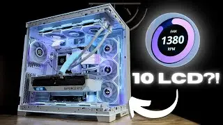 A PC with ONLY the TL LCD fans ft. Lian Li [RTX 4080 | 7800X3D]