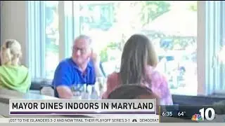 Kenney Faces Backlash for Dining Indoors in Maryland | NBC10 Philadelphia