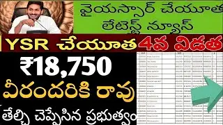 ysr cheyutha latest news|AP YSR cheyutha Scheme  Not eligible Updates 2023| Ysr latest updates