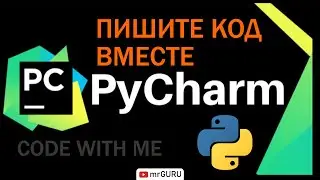 Пишем код вместе в Pycharm(code with me) совместный доступ / mrGURU