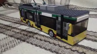 LEGO САМОДЕЛКА ТРОЛЛЕЙБУС ЛАЗ Е183 (